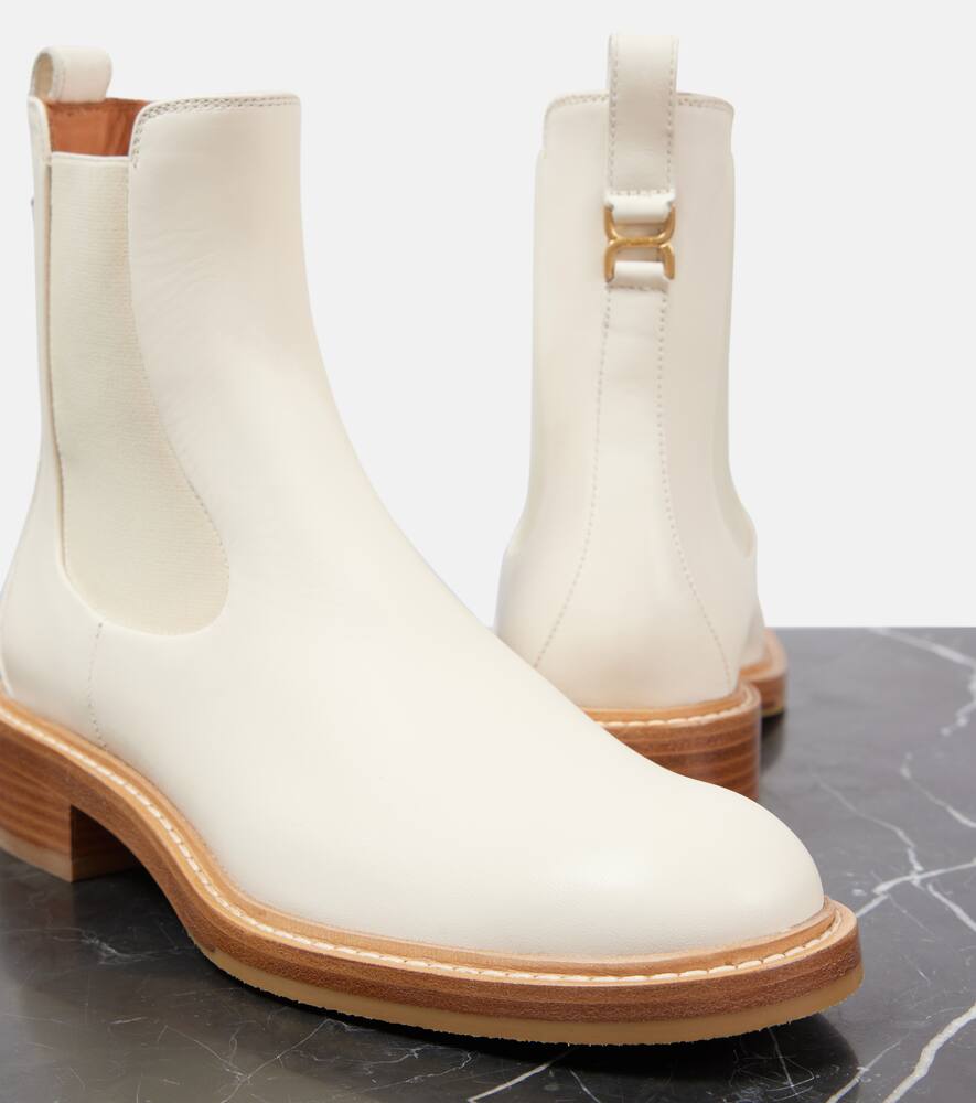 Chloe Marcie leather Chelsea boots