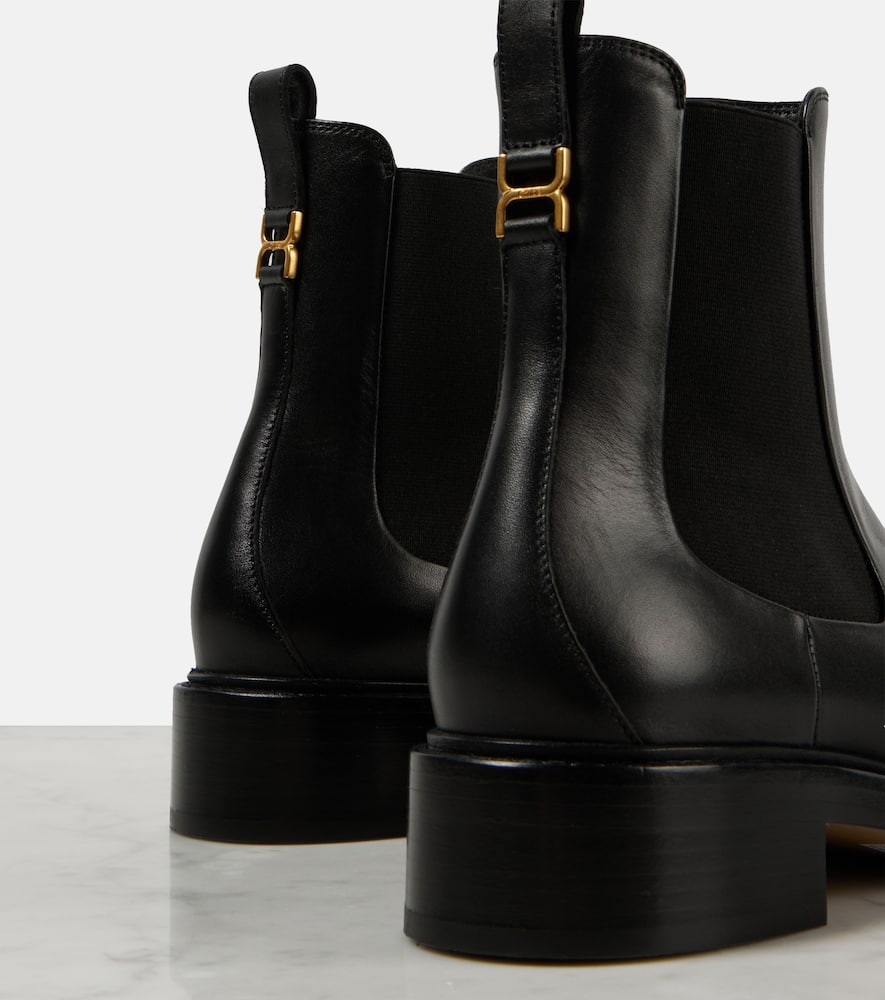 Chloe Marcie leather Chelsea boots