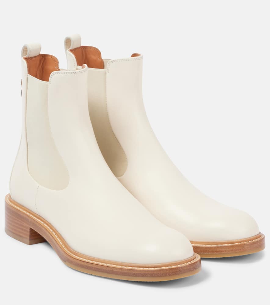 Chloe Marcie leather Chelsea boots