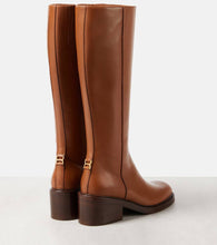 Chloe Marcie leather knee-high boots