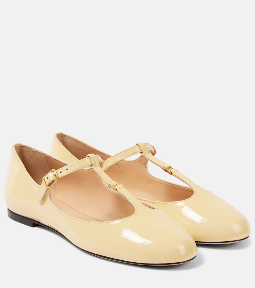 Chloe Marcie patent leather Mary Jane flats
