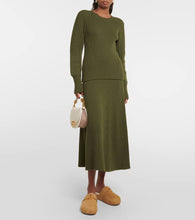 Chloe Marcie suede and shearling slippers