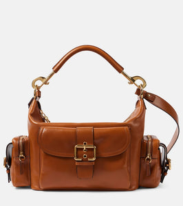 Chloe Medium leather camera bag. Shop Chloe Shoulder Bags for women now.