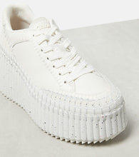 Chloe Nama leather platform sneakers