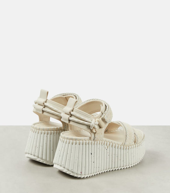 Chloe Nama leather sandals