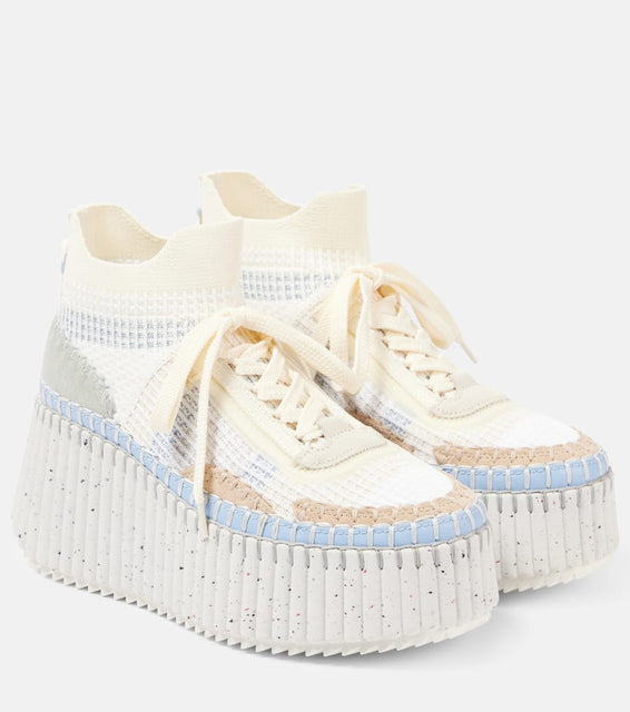 Chloe Nama platform slip-on sneakers