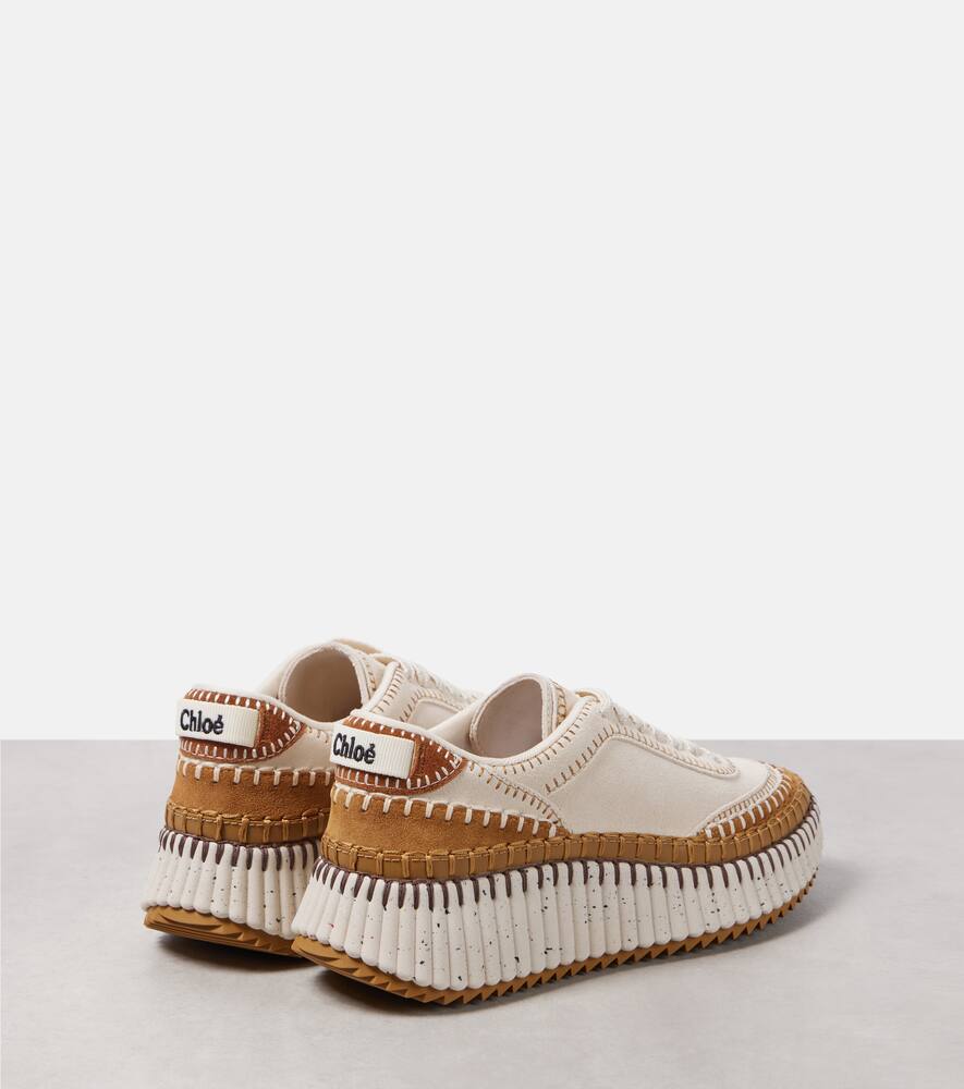 Chloe Nama suede sneakers