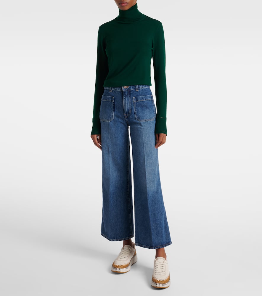 Chloe Nama suede sneakers