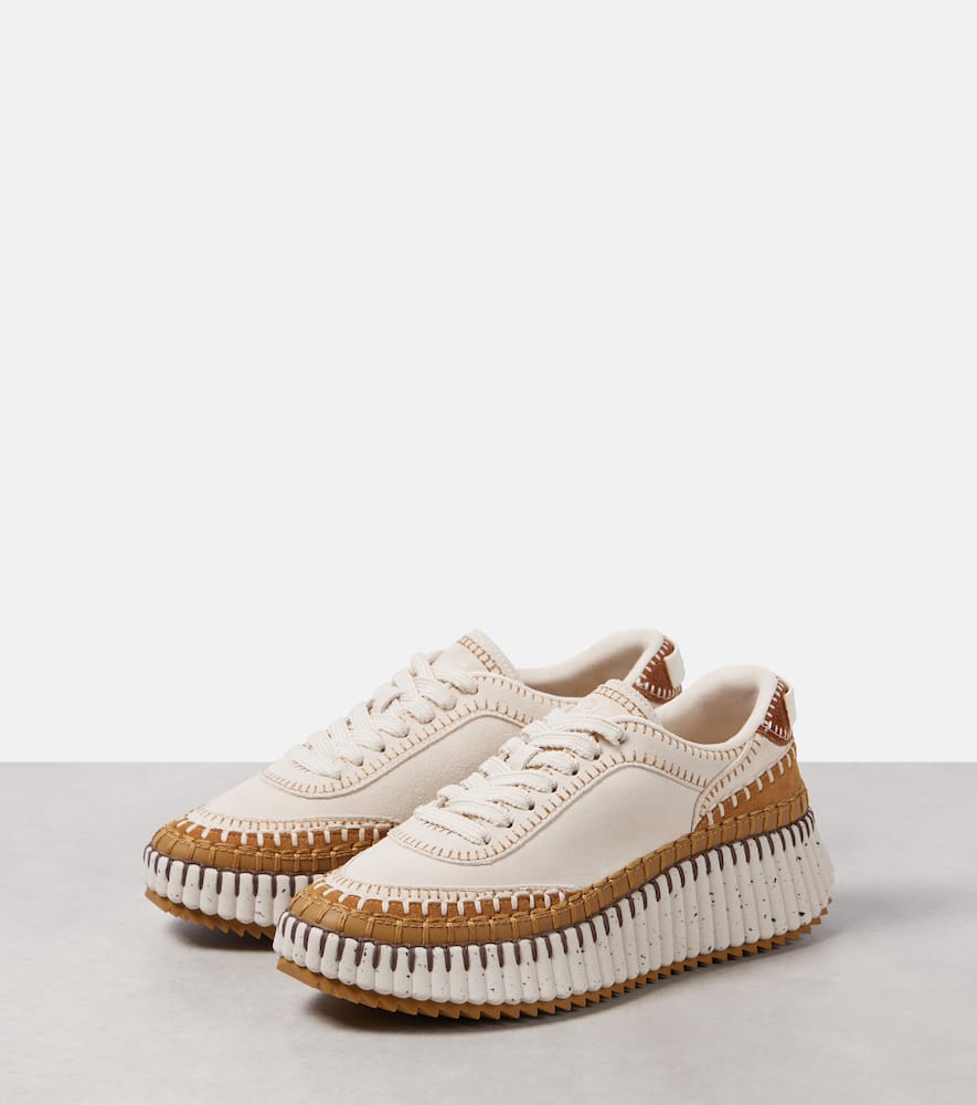 Chloe Nama suede sneakers