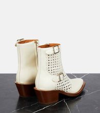 Chloe Nellie leather ankle boots
