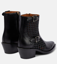 Chloe Nellie leather ankle boots
