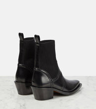 Chloe Nellie leather ankle boots