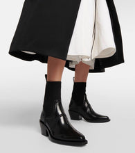 Chloe Nellie leather ankle boots