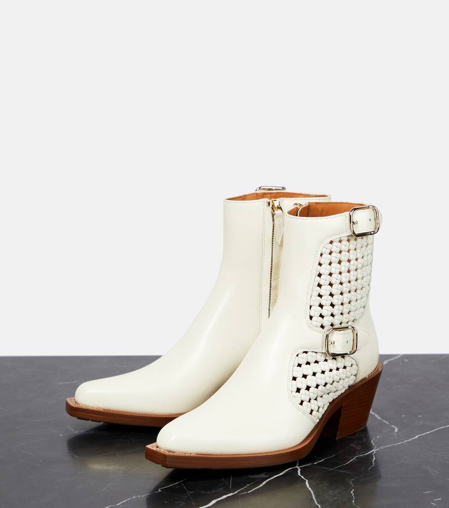 Chloe Nellie leather ankle boots