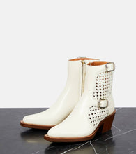 Chloe Nellie leather ankle boots