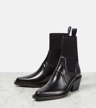 Chloe Nellie leather ankle boots