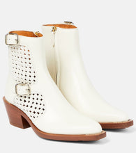 Chloe Nellie leather ankle boots
