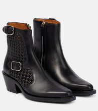 Chloe Nellie leather ankle boots