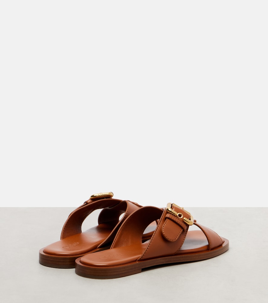 Chloe Nil leather slides