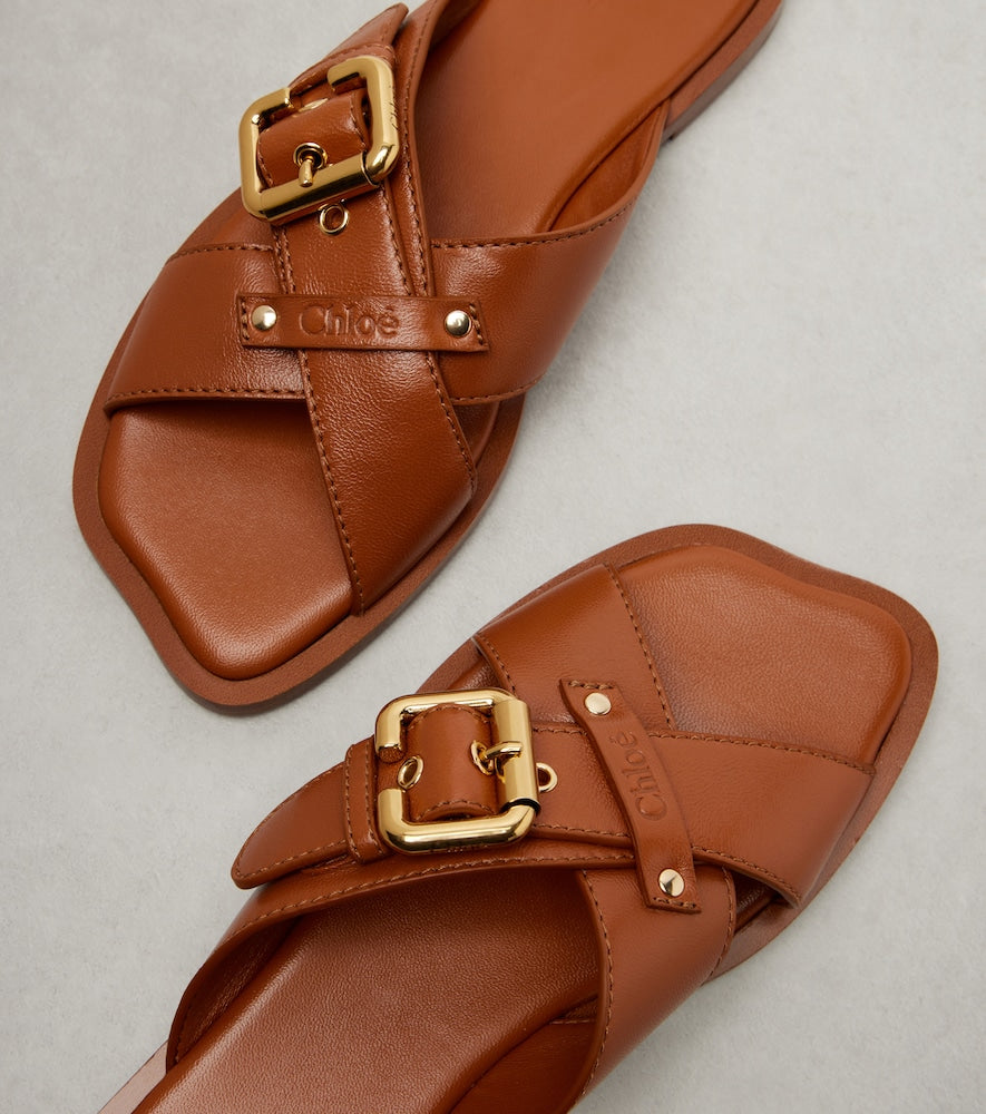Chloe Nil leather slides