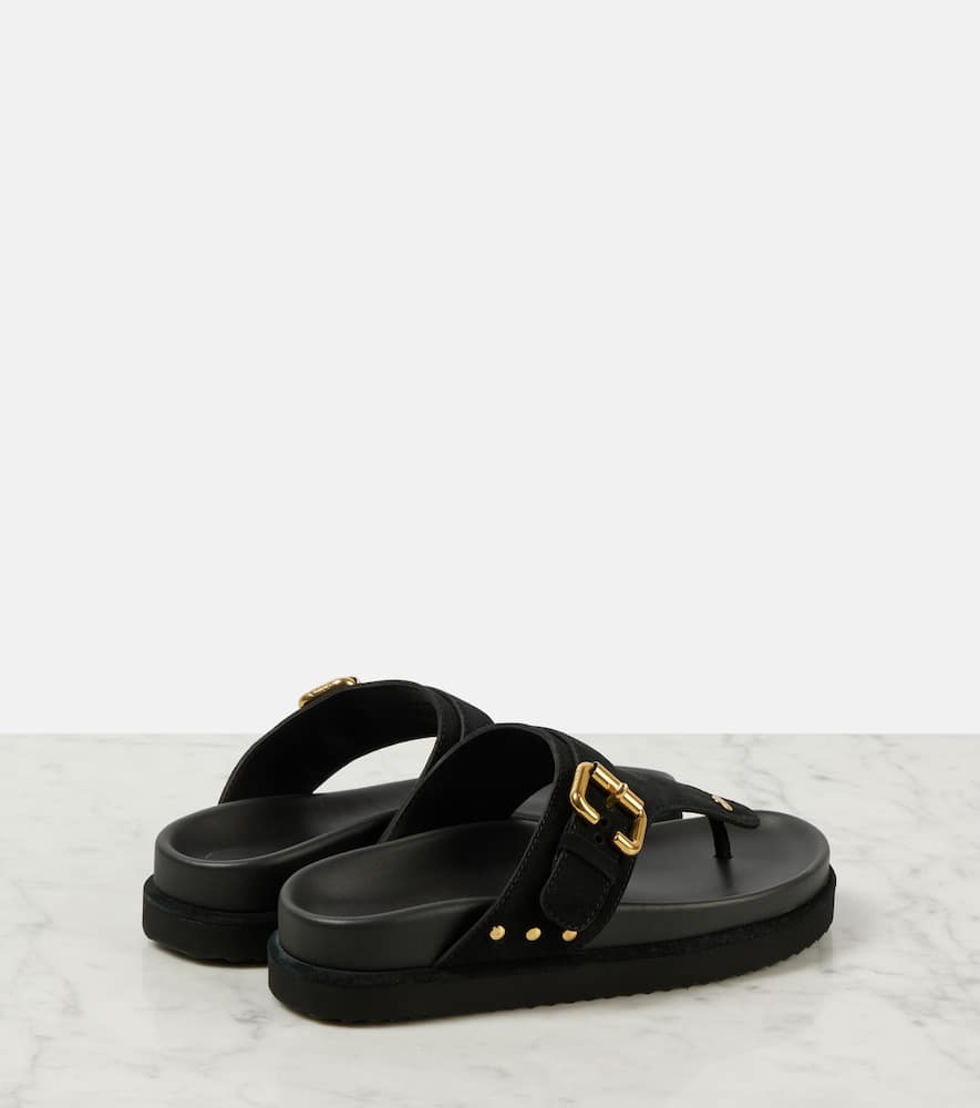 Chloe Nil suede thong sandals