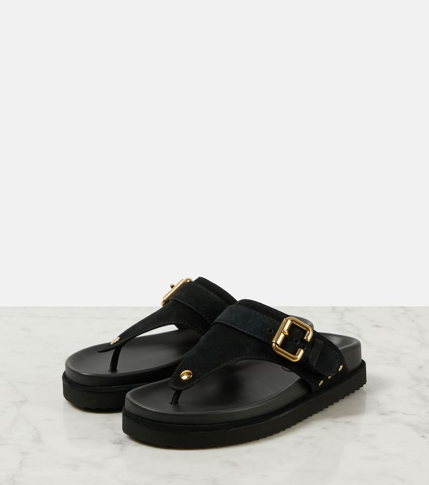 Chloe Nil suede thong sandals