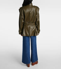 Chloe Oversized leather jacket