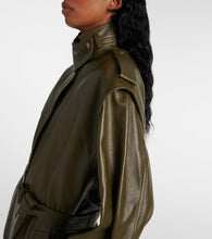 Chloe Oversized leather jacket