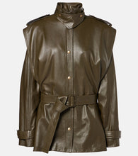 Chloe Oversized leather jacket
