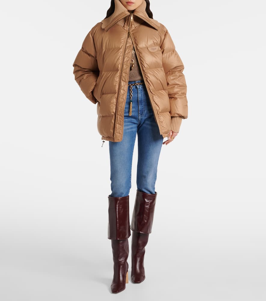 Chloe Oversized quilted down jacket