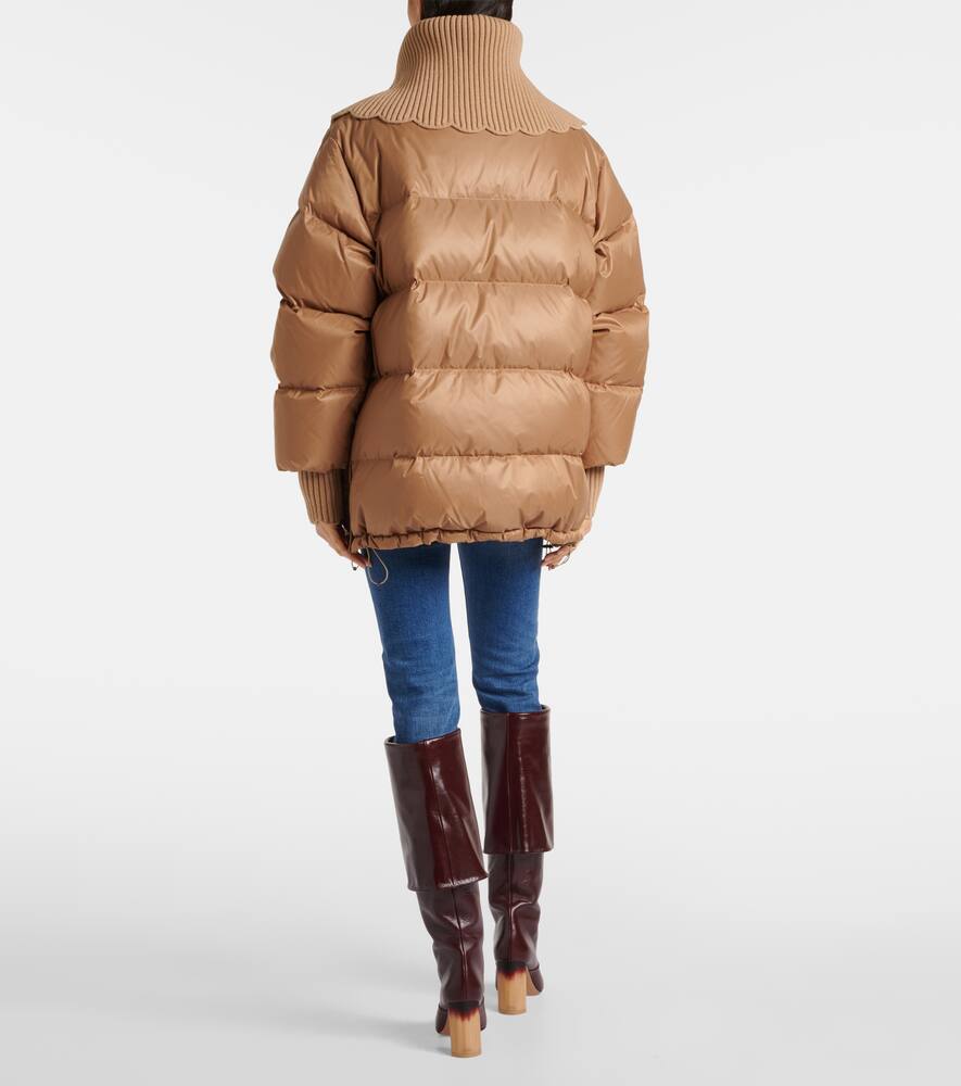 Chloe Oversized quilted down jacket