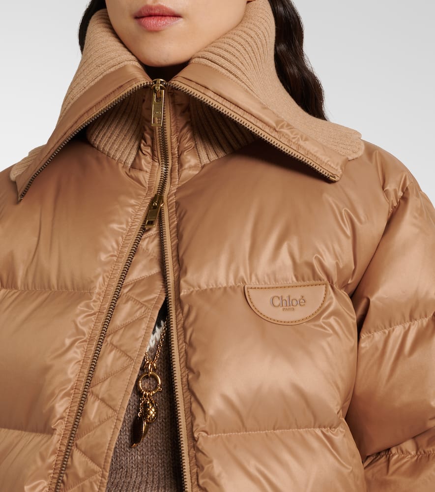 Chloe Oversized quilted down jacket