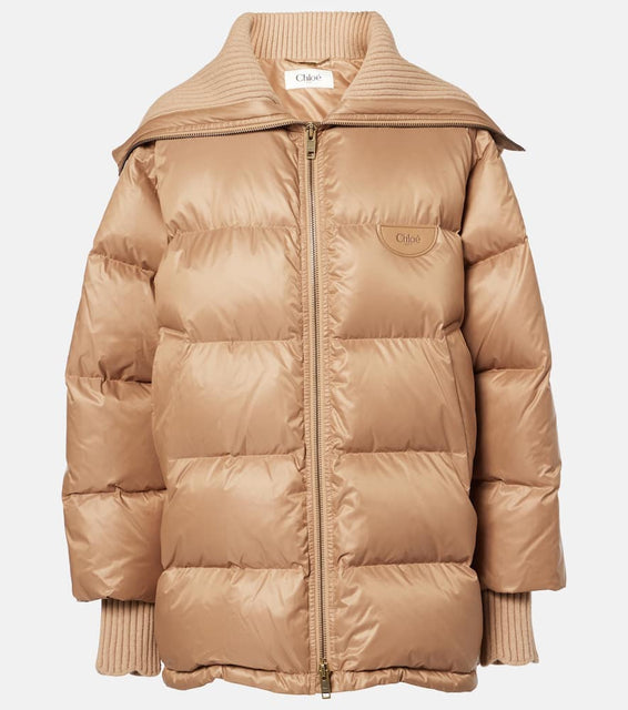 Chloe Oversized quilted down jacket