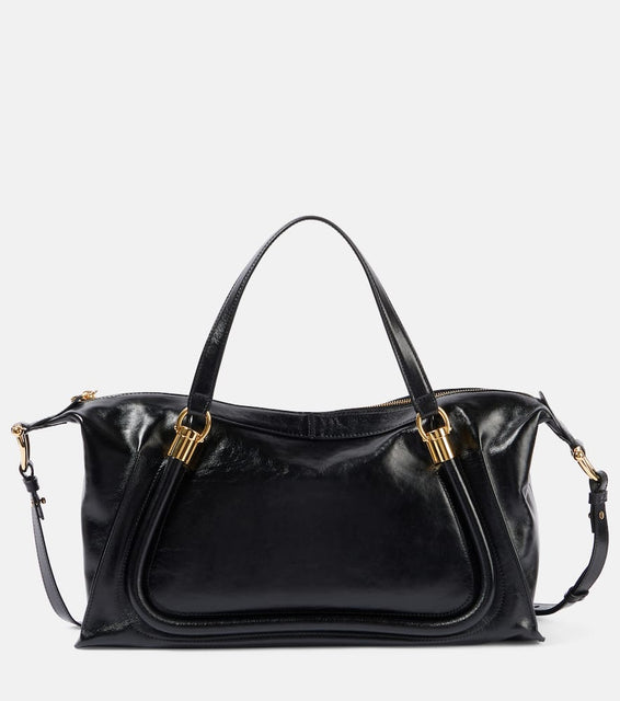 Chloe Paraty 24 Medium leather shoulder bag. Shop Chloe Tote Bags for women now.