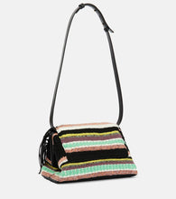 Chloe Penelope Small leather-trimmed clutch