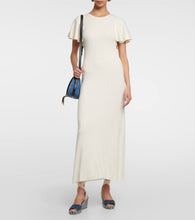 Chloe Piia denim espadrille wedges