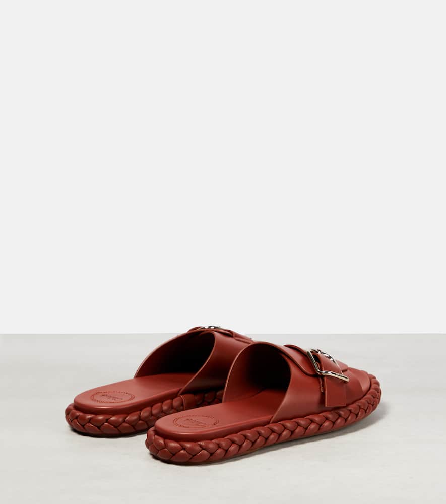 Chloe Pip leather slides
