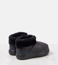 Chloe Polar faux shearling-trimmed ankle boots