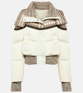 Chloe Printed down jacket