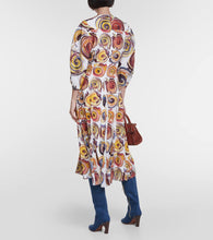 Chloe Printed silk maxi dress