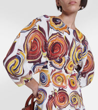 Chloe Printed silk maxi dress