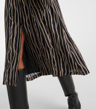 Chloe Printed silk sabl√É¬© shirt dress