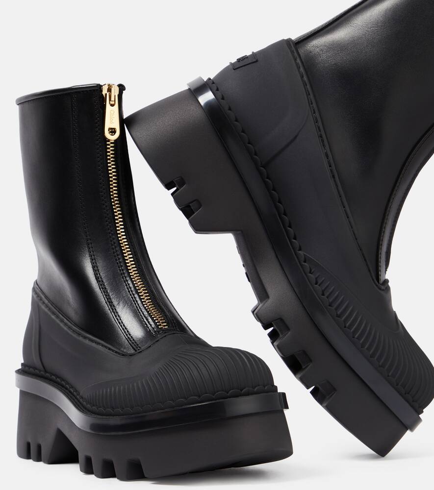 Chloe Raina leather ankle boots