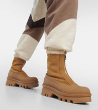 Chloe Raina shearling-lined leather ankle boots