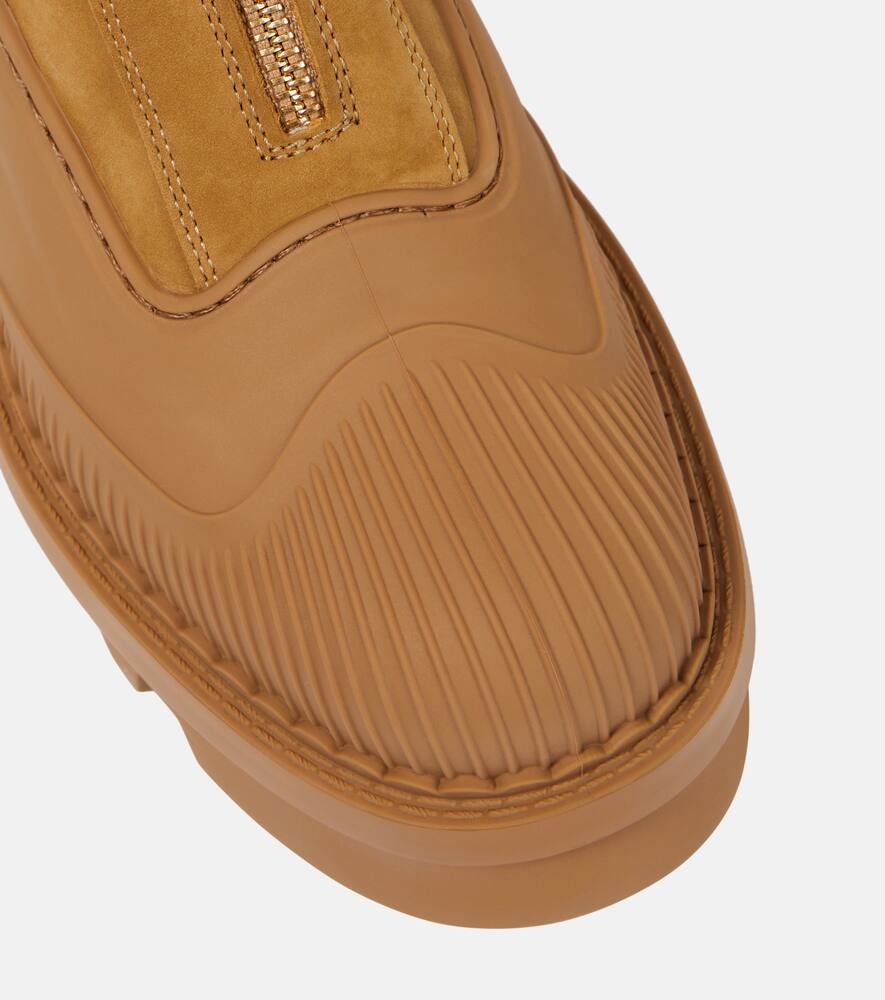 Chloe Raina shearling-lined leather ankle boots