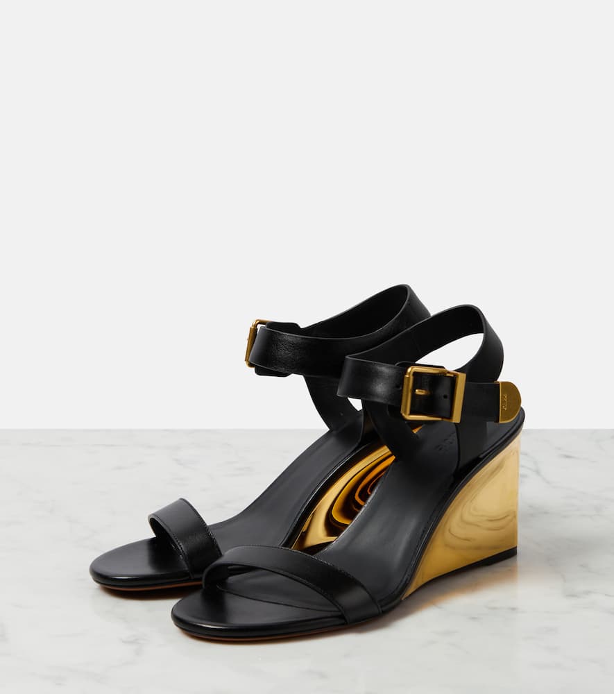 Chloe Rebecca leather sandals