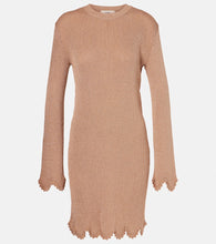 Chloe Scalloped sweater dress
