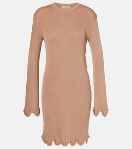 Chloe Scalloped sweater dress