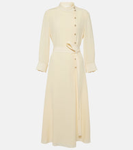 Chloe Silk midi dress. Chloe 真丝中长连衣裙