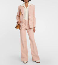 Chloe Single-breasted cotton corduroy blazer